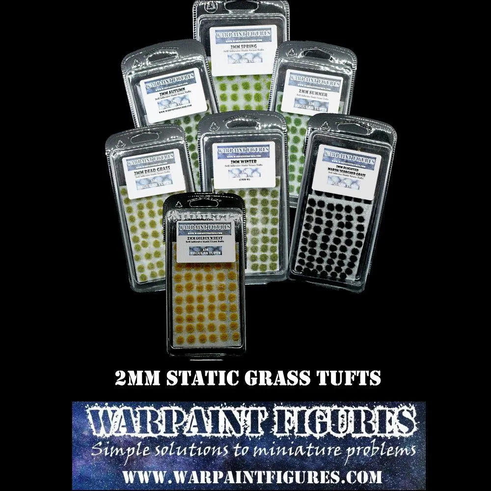 2mm Self Adhesive Static Grass Tufts