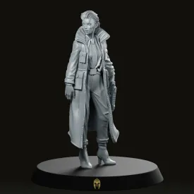 Agent Nadia 01 Cyberpunk Miniature