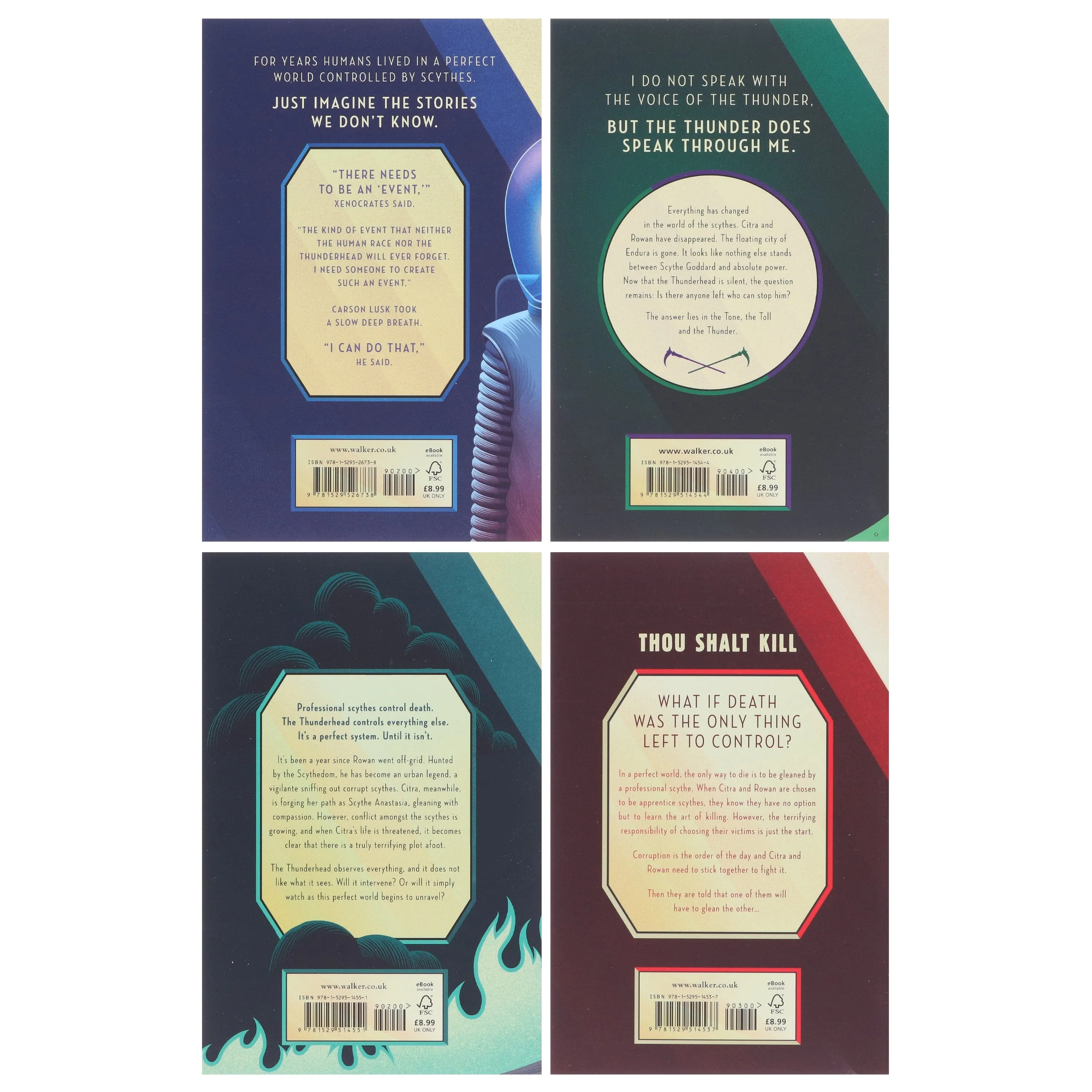 Arc Of A Scythe by Neal Shusterman 4 Books Collection Box Set - Ages 14  - Paperback