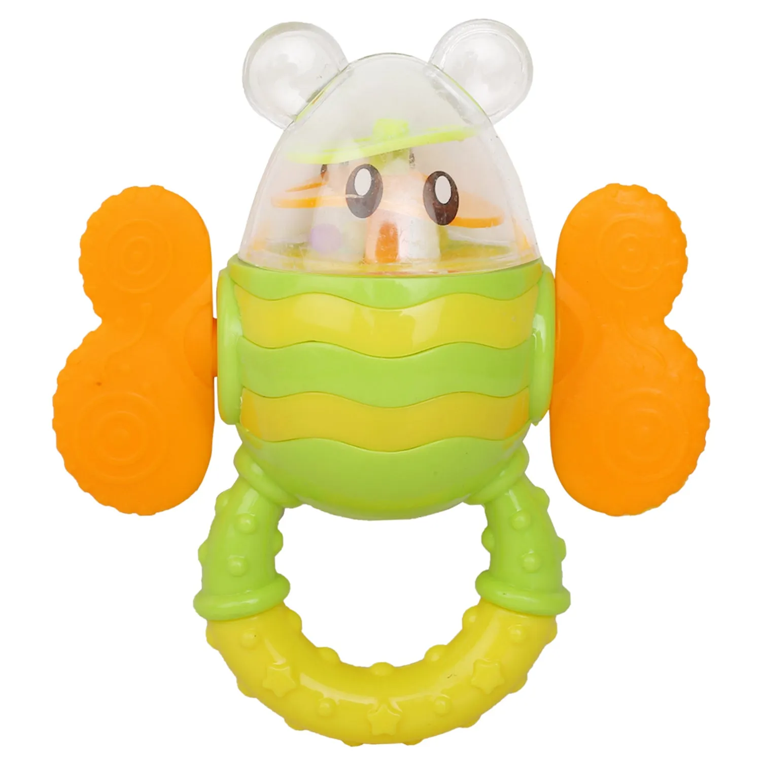 Baby Moo Butterfly Multicolour Rattle Teether