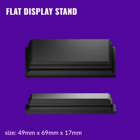 Blank Flat Display Stand for Miniatures