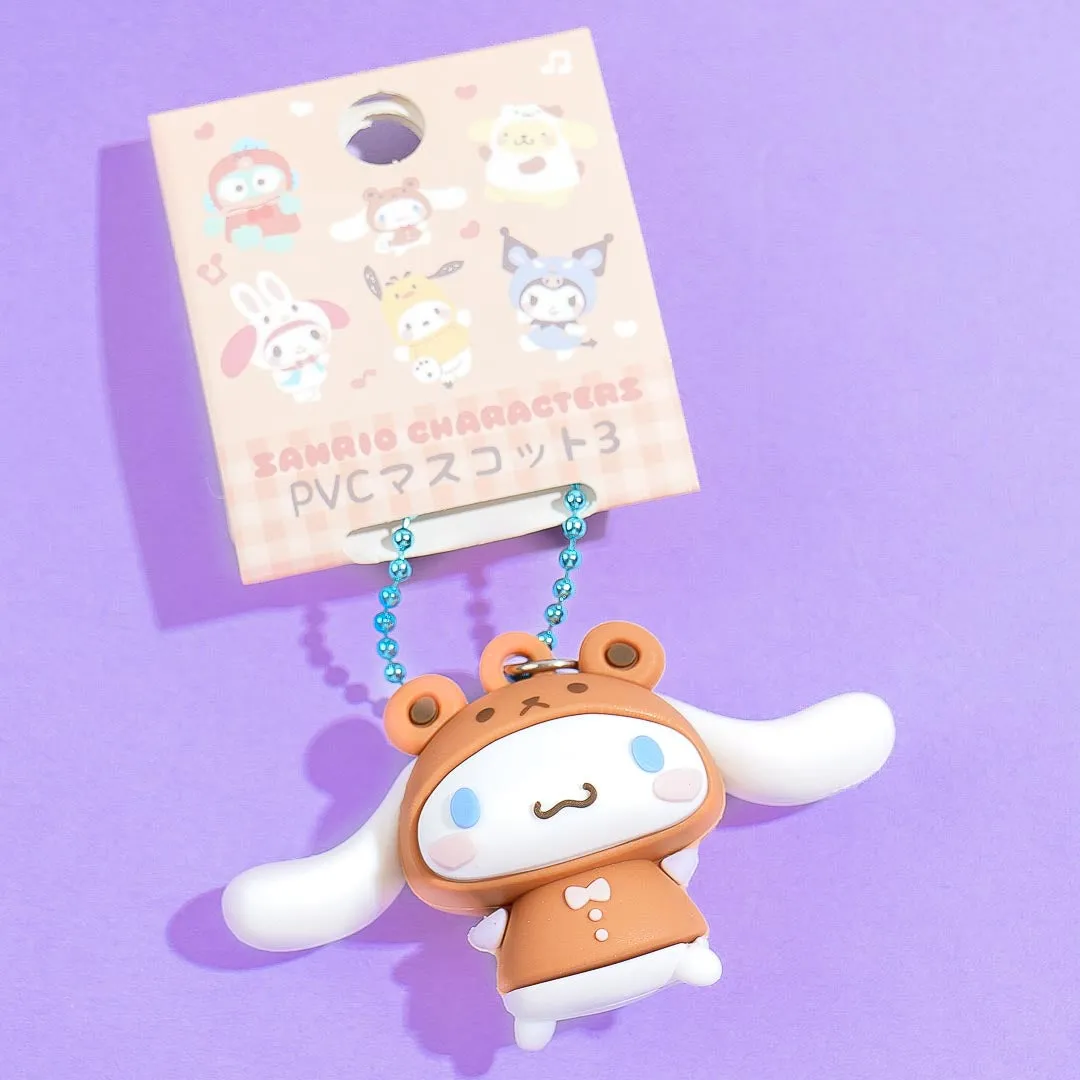 Cinnamoroll Dress Up Figure Keychain