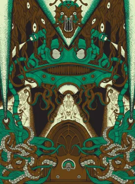 Cosmic Eyes Silkscreen Print by Jason Abraham Smith