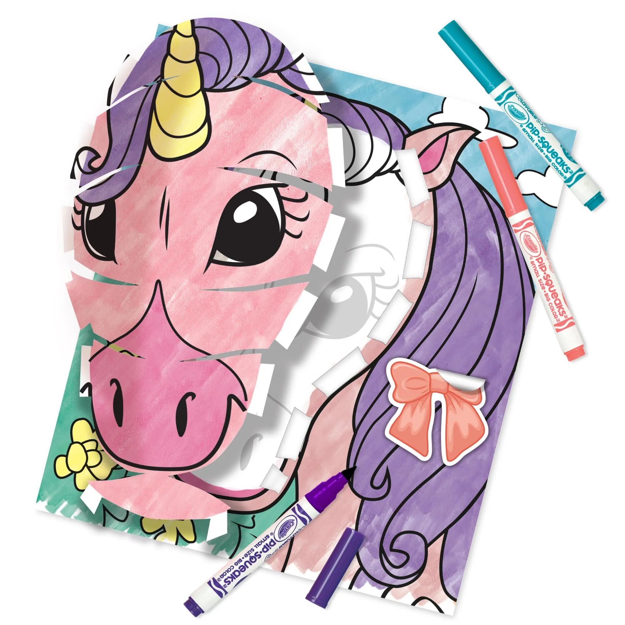 CRAYOLA POPS 3D ACTIVITY SET - MYSTICAL CREATURES