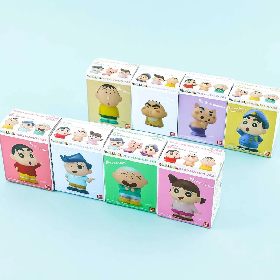 Crayon Shin-chan Friends Mini Figure 2 With Gum