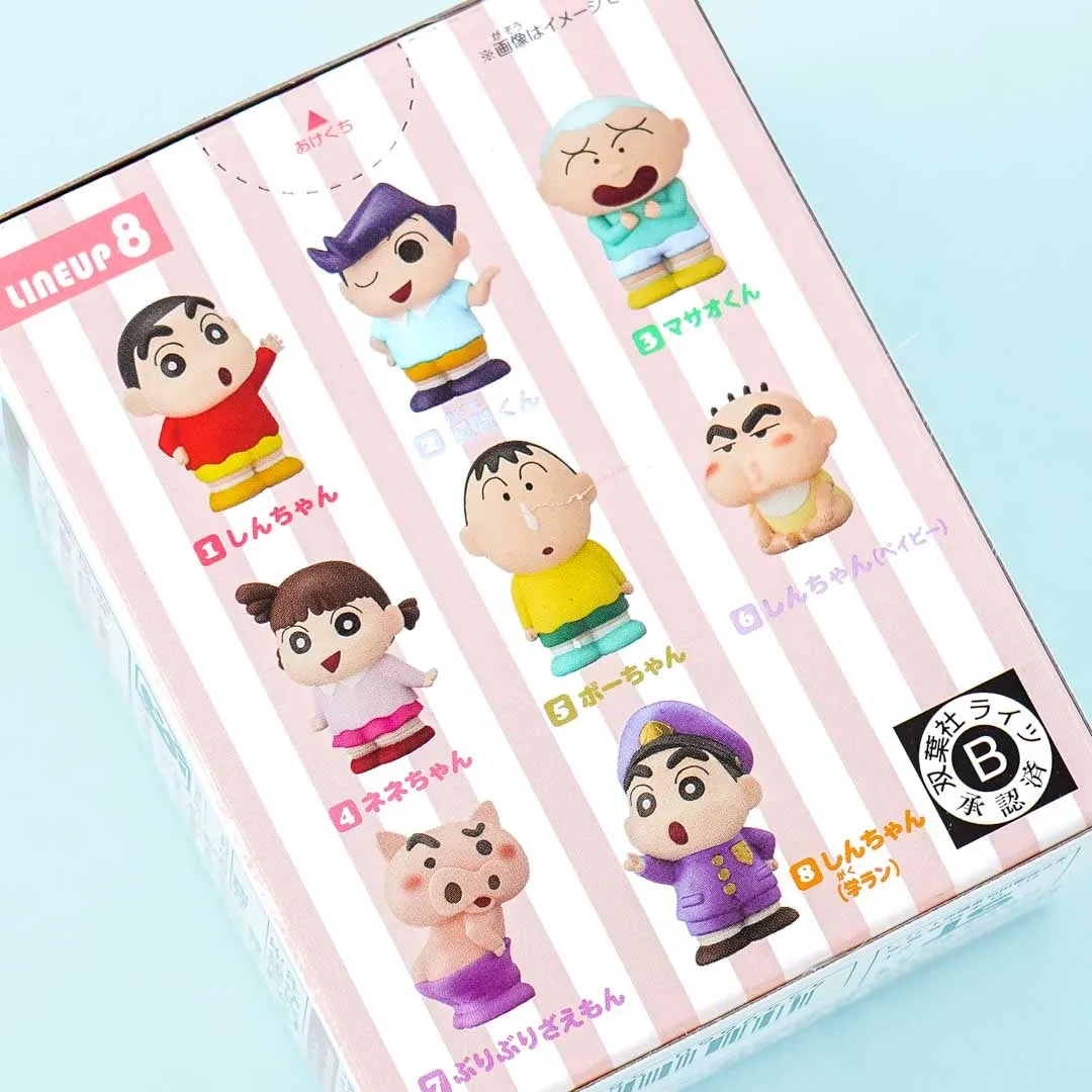 Crayon Shin-chan Friends Mini Figure 2 With Gum