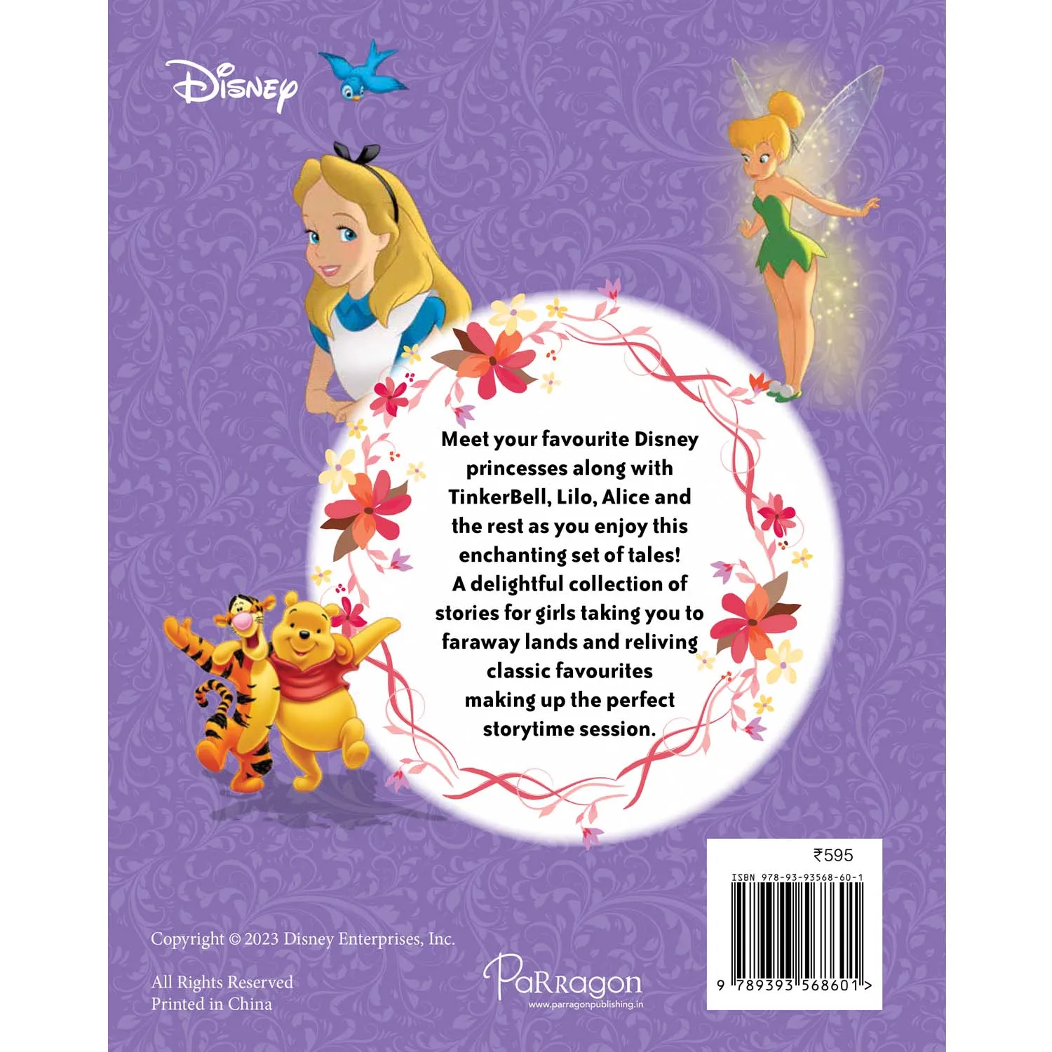 Disney 100 Stories For Girls By Parragon Books