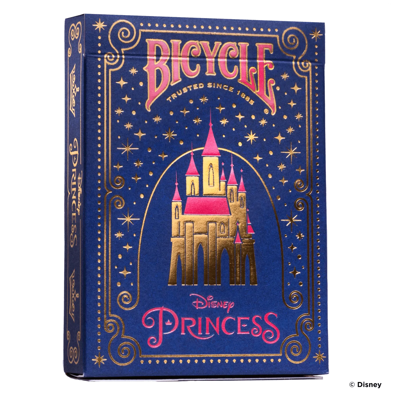 Disney Princess Inspired Navy Bicycle Playing Cards