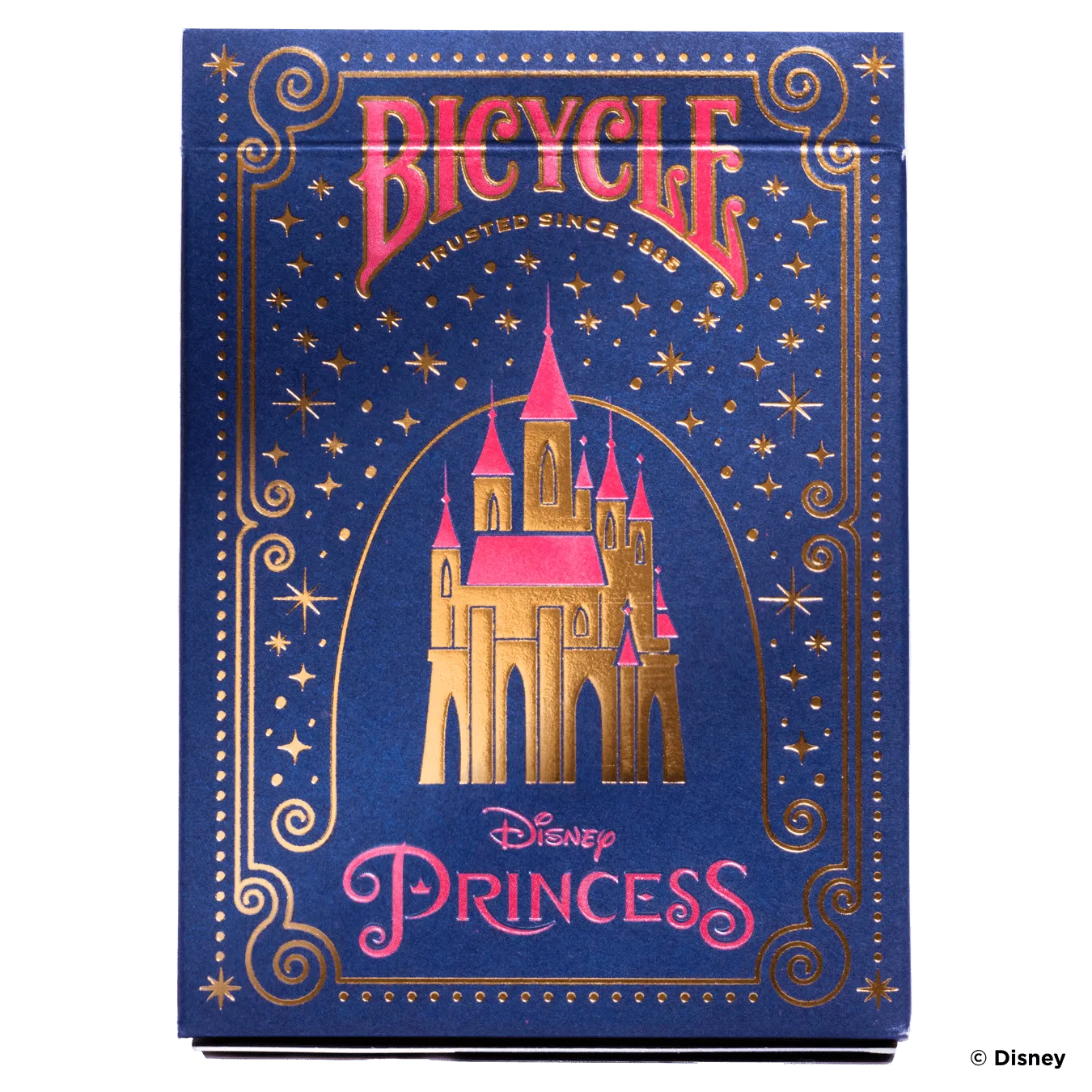 Disney Princess Inspired Navy Bicycle Playing Cards