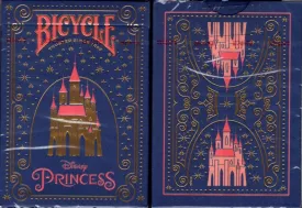 Disney Princess Inspired Navy Bicycle Playing Cards