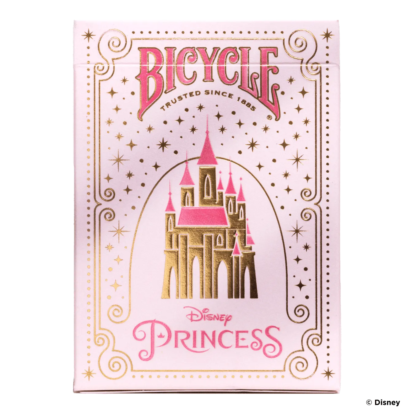 Disney Princess Inspired Pink Bicycle Playing Cards