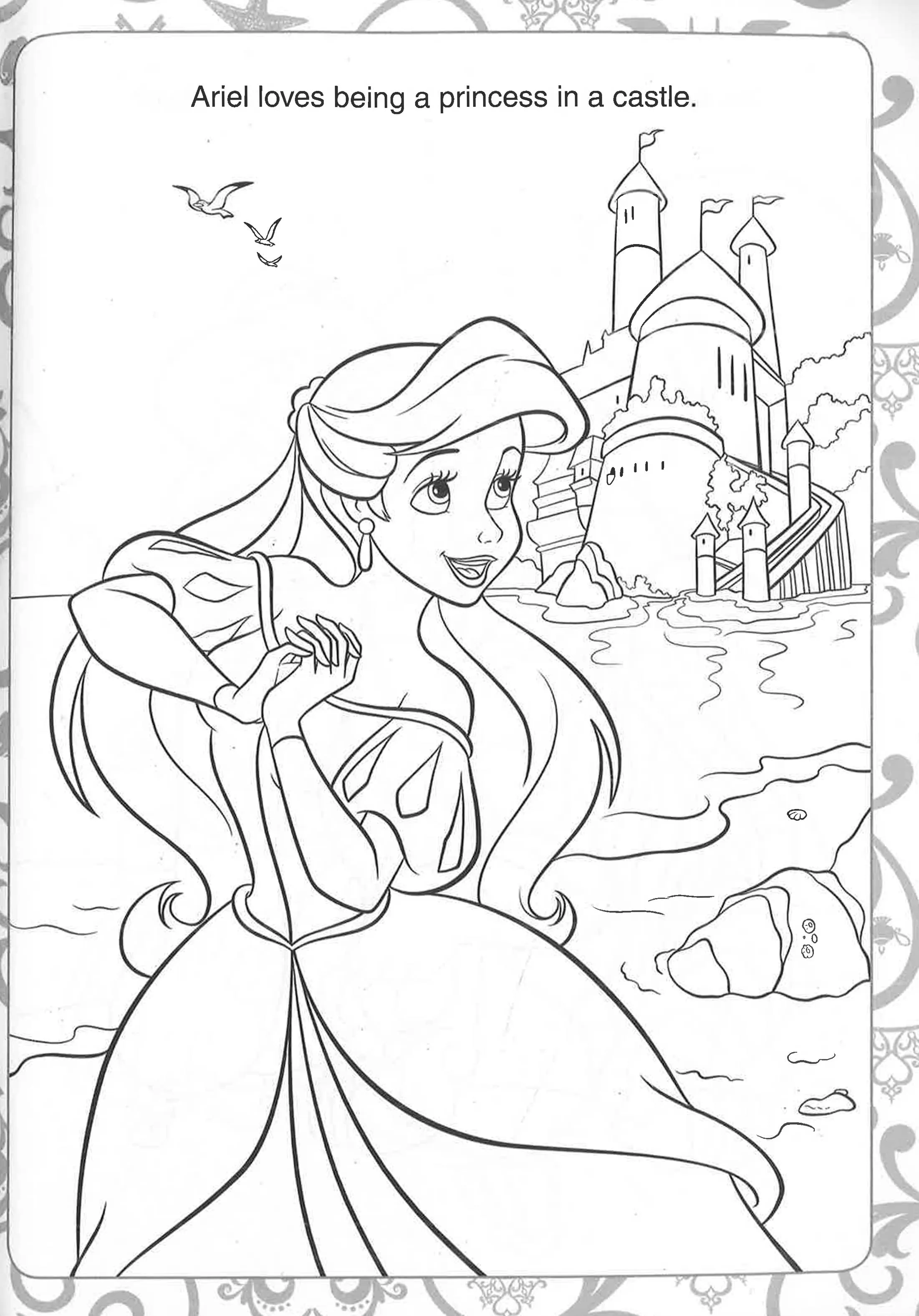 Disney Princess Perfect Princesses: A Sparkling Coloring Book