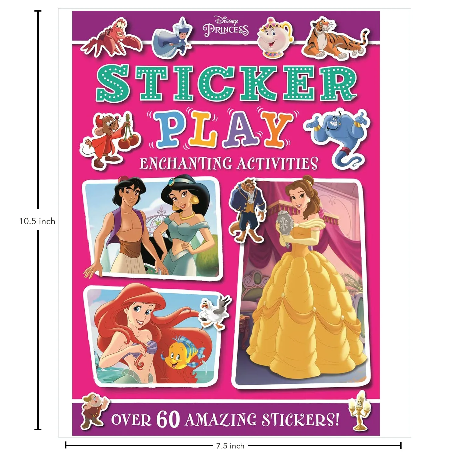 Disney Princess: Sticker Play Enchanting Activities Walt Disney