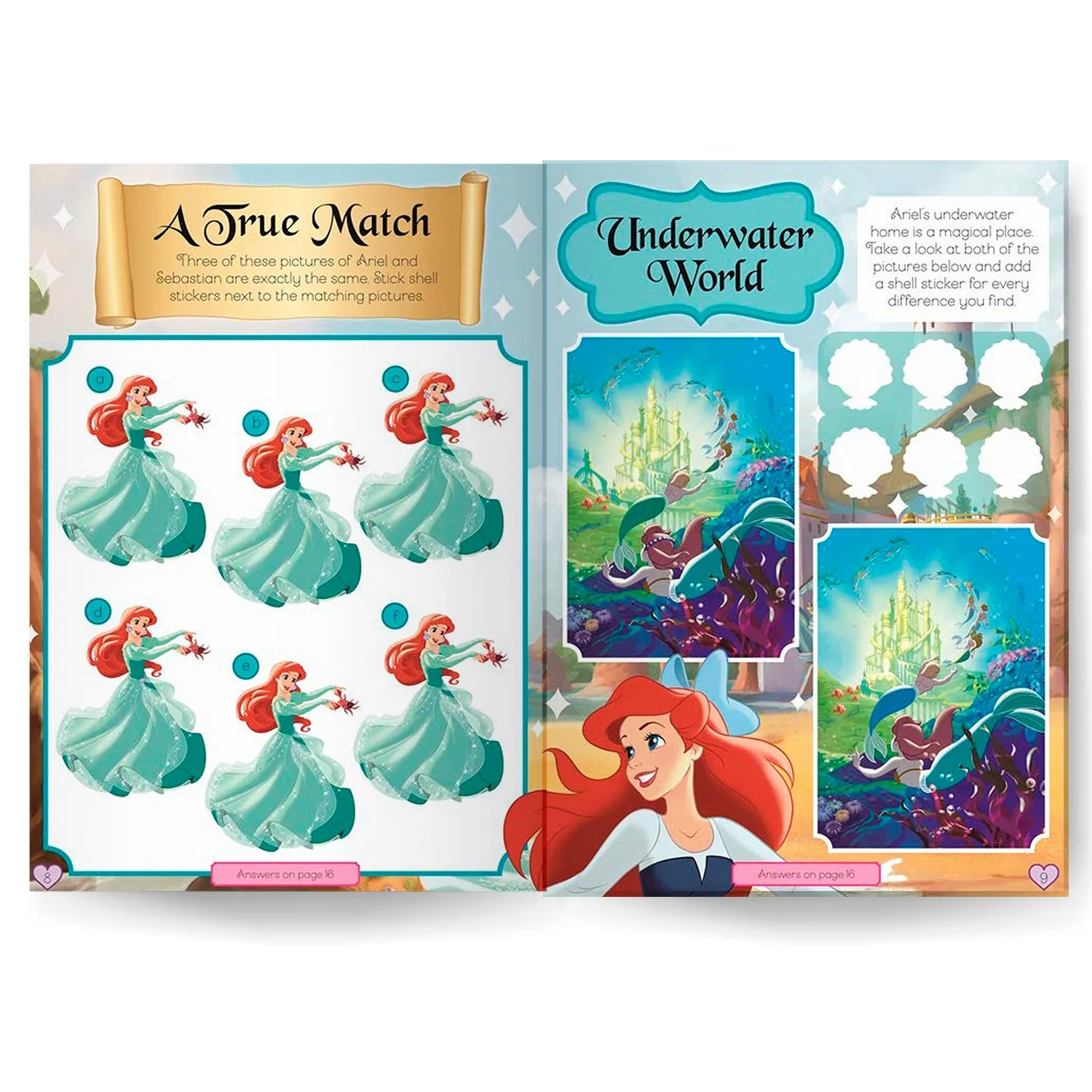 Disney Princess: Sticker Play Enchanting Activities Walt Disney