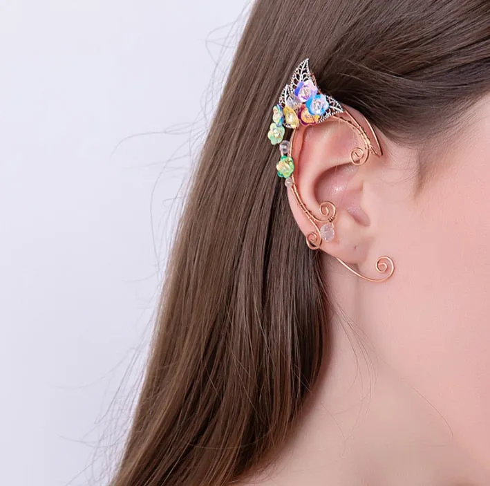 Elven Elf Ear Cuffs Fairy Ear Clip Jewellery