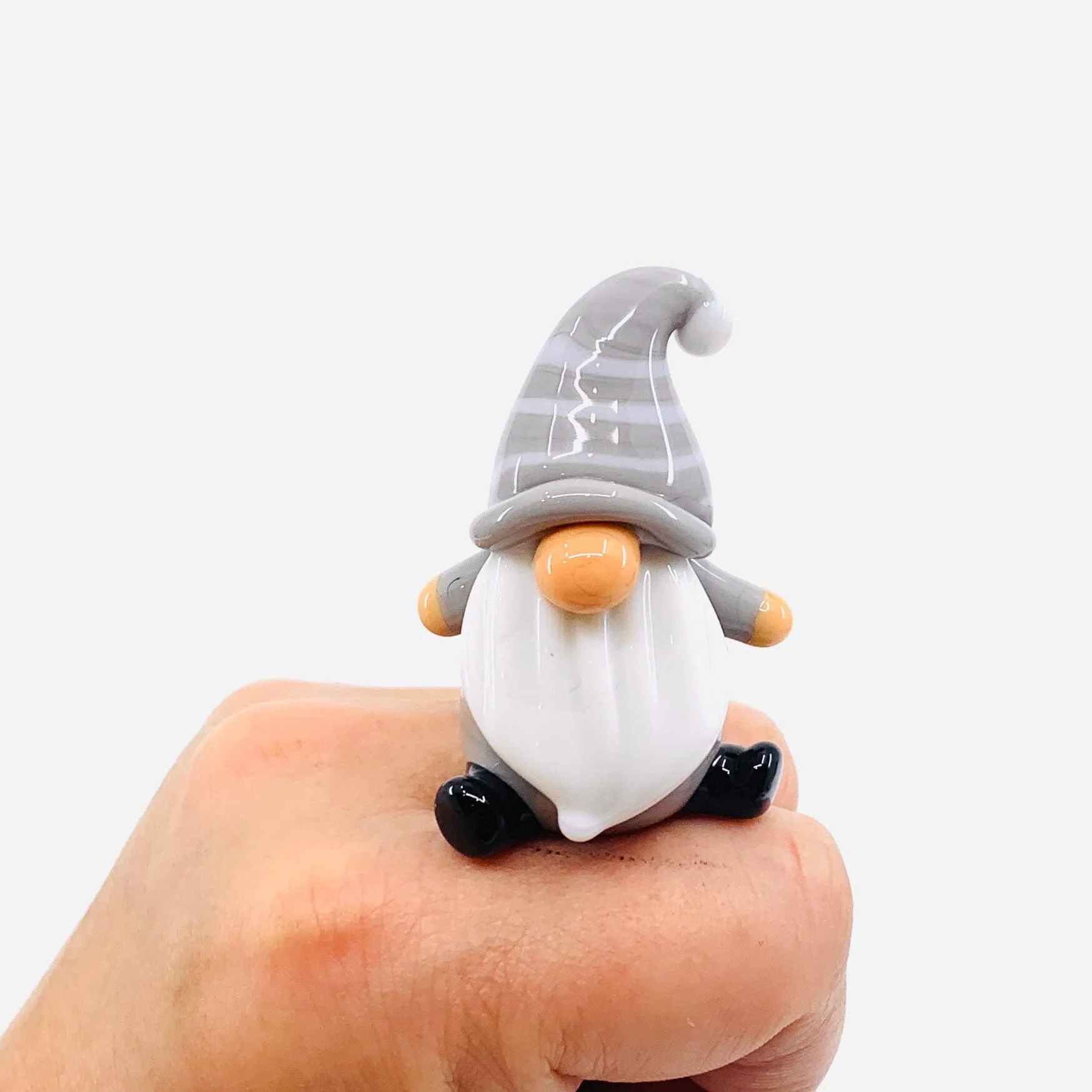 Everyday Little Glass Gnomes, Grey