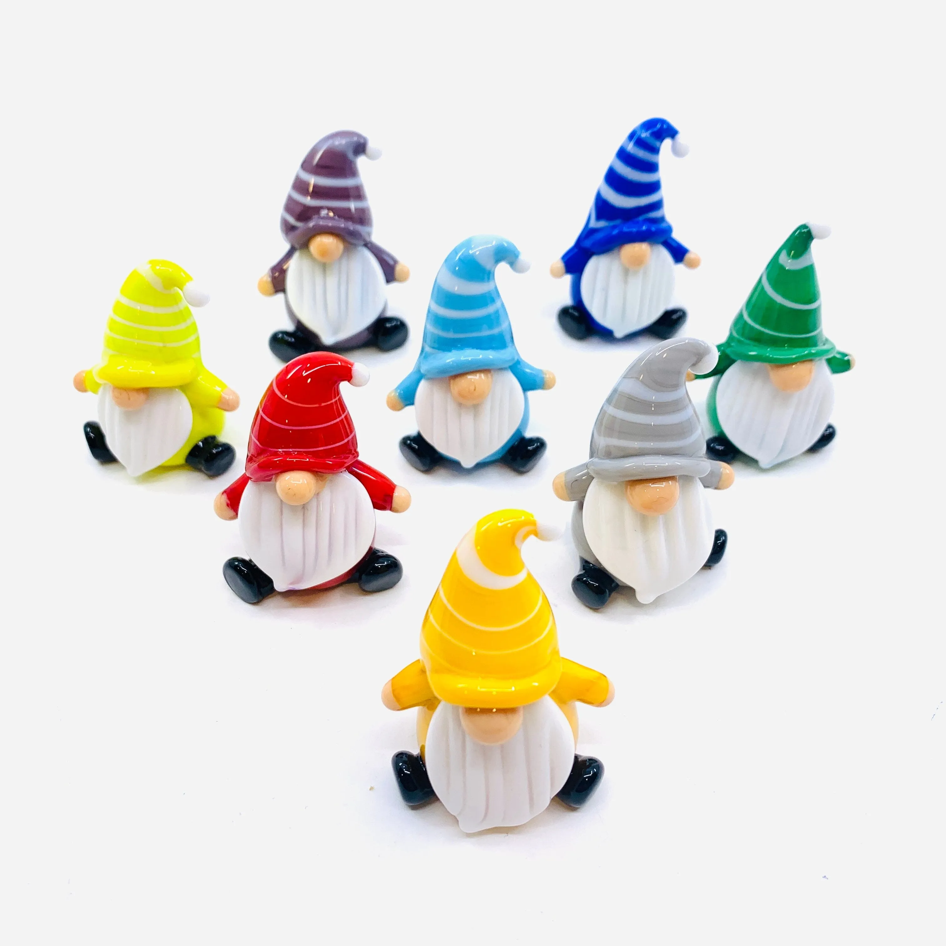 Everyday Little Glass Gnomes, Grey