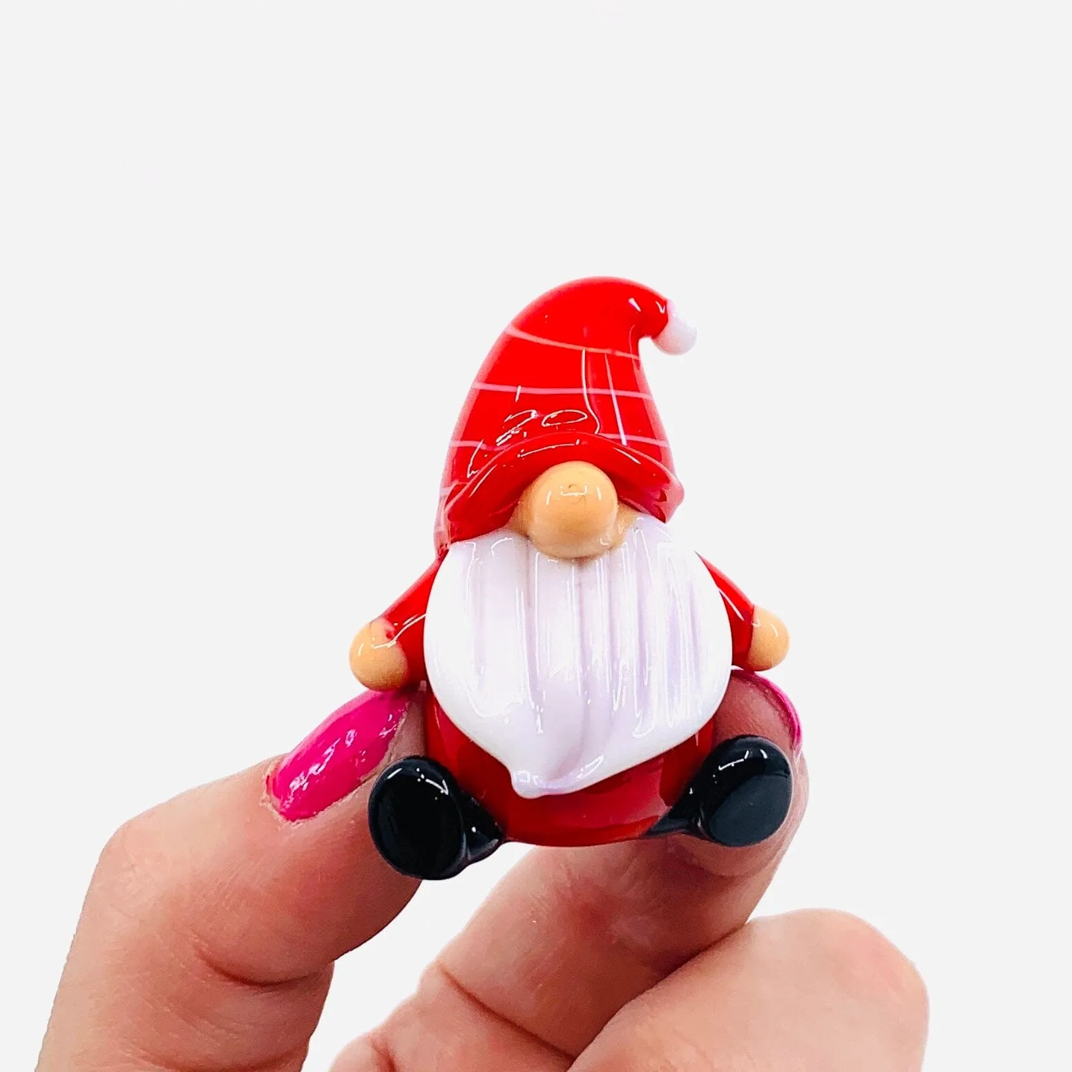 Everyday Little Glass Gnomes, Red