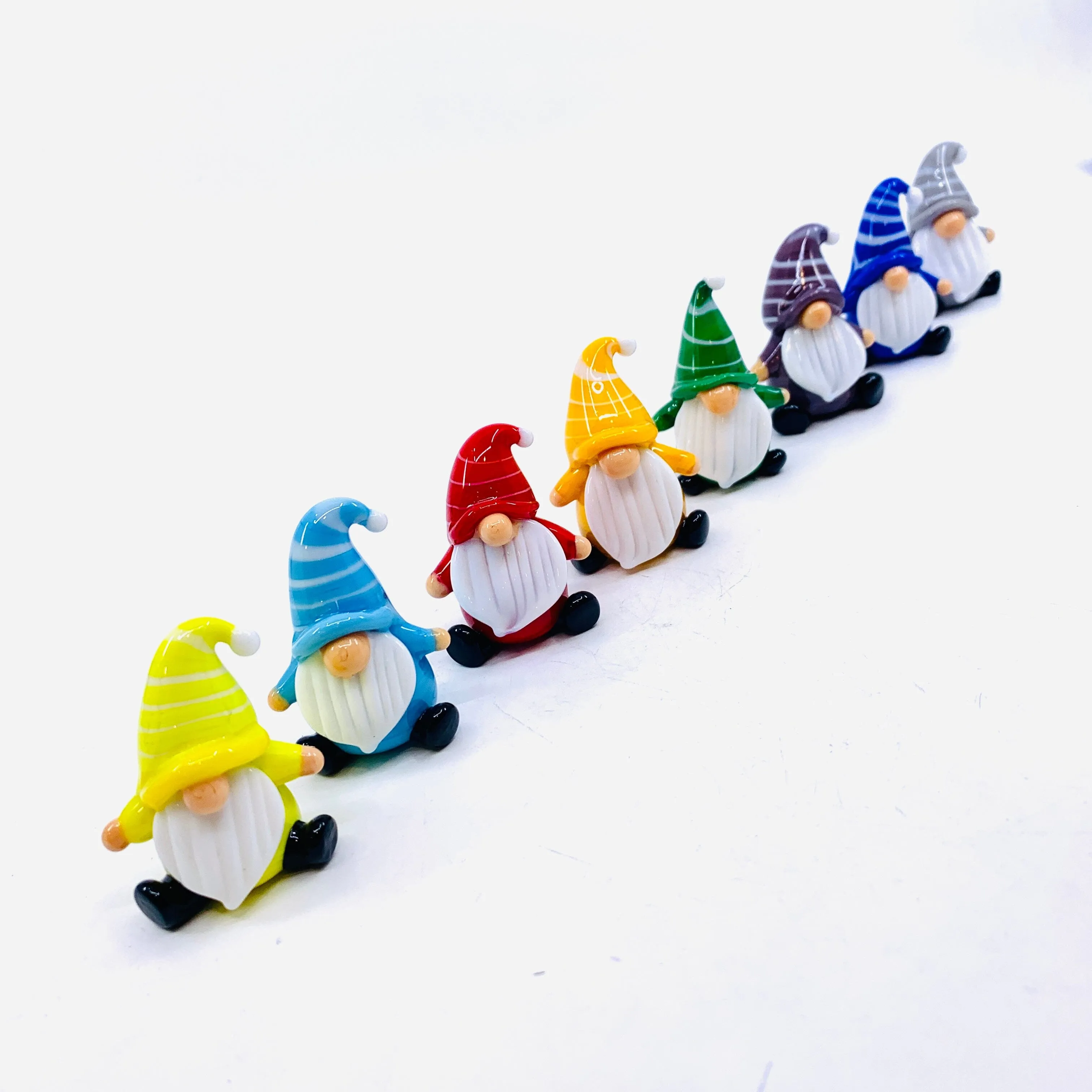 Everyday Little Glass Gnomes, Red