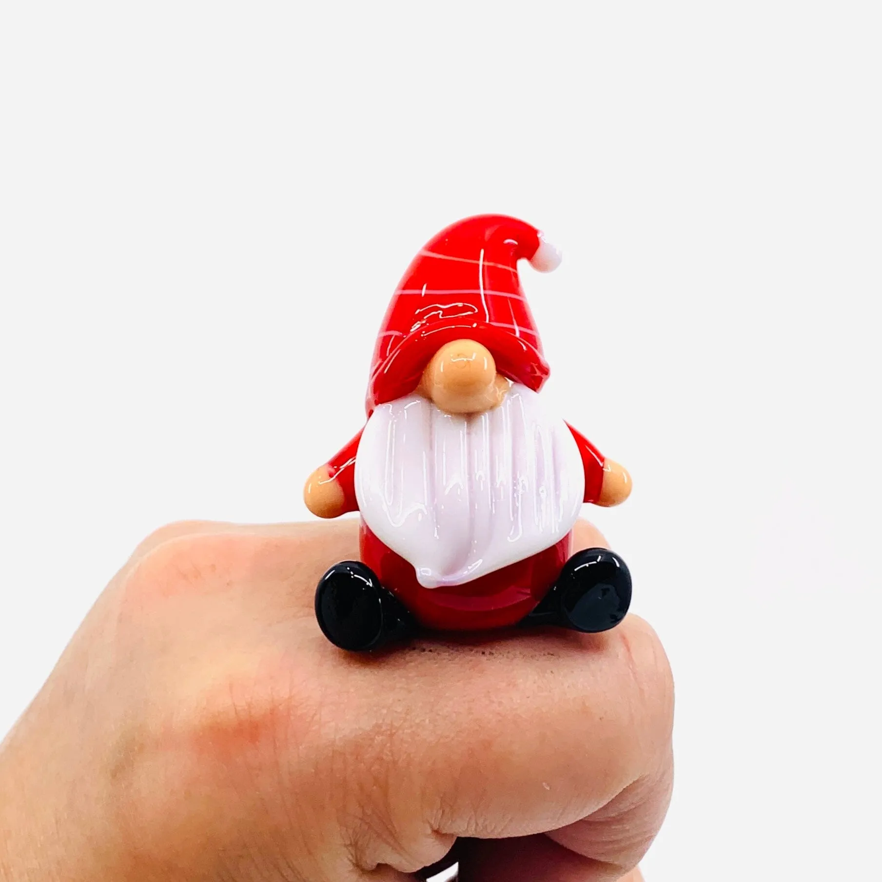 Everyday Little Glass Gnomes, Red