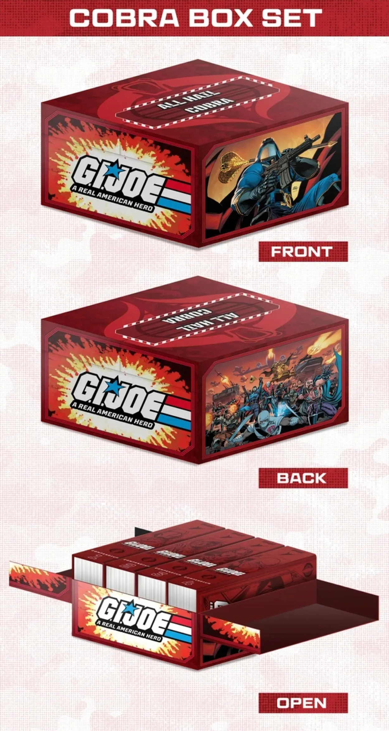 G.I. Joe: A Real American Hero Compendium Set Cobra Edition (Kickstarter Exclusive)
