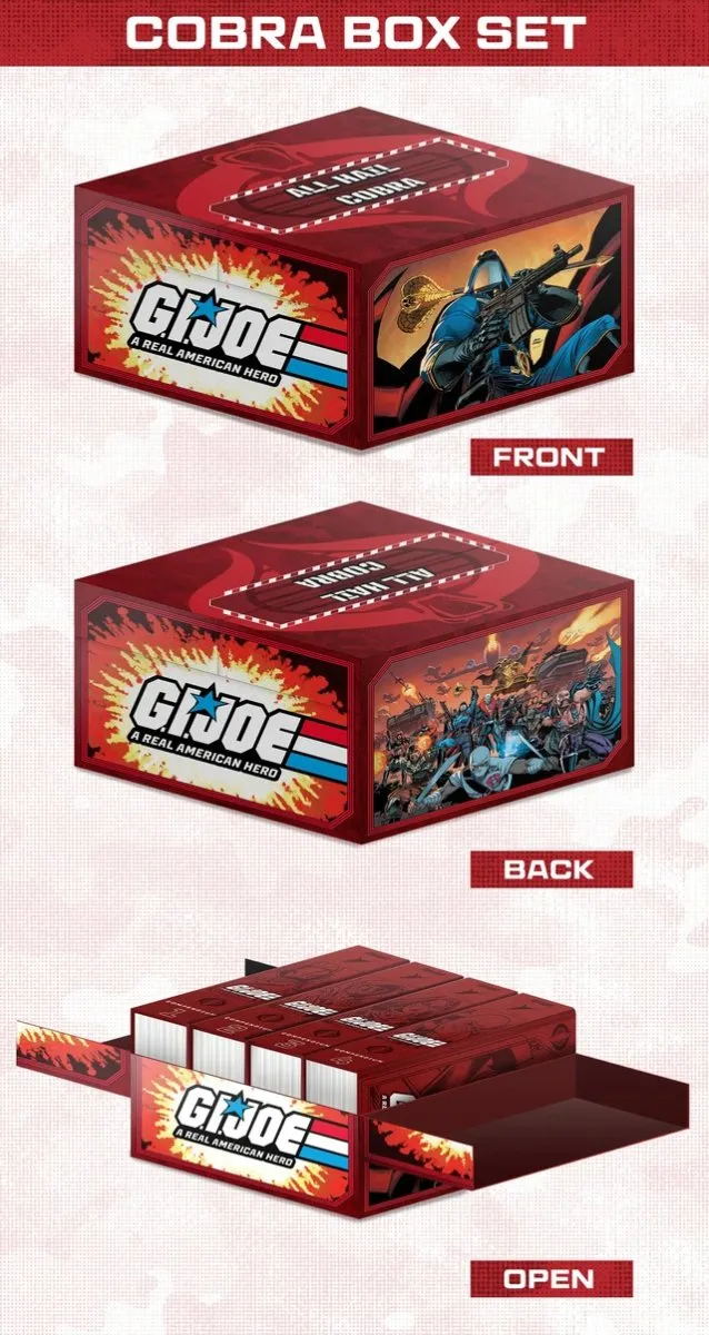 G.I. Joe: A Real American Hero Compendium Set HC — Cobra Commander Edition