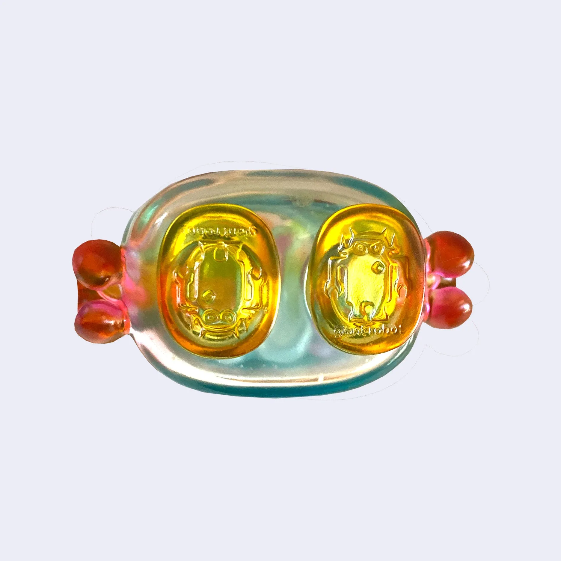 Giant Robot - Chibi Boss Robot Figure (Pastel colors w/ GID Beads)