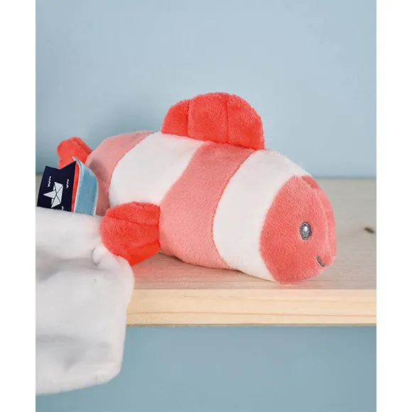 Histoire d'Ours Cute Fish with Blanket - Coral