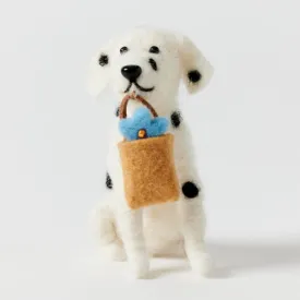 JIGGLE & GIGGLE - SPOTTY FELT DOG