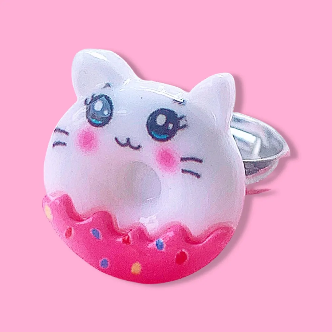 Kawaii Donut Kids Rings