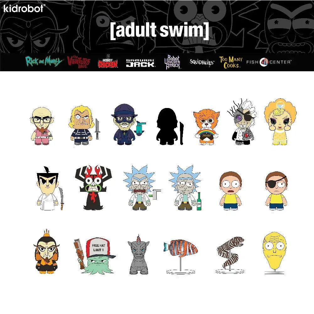 Kidrobot x [adult swim] Vinyl Mini Series 1 [1 Blind Box]