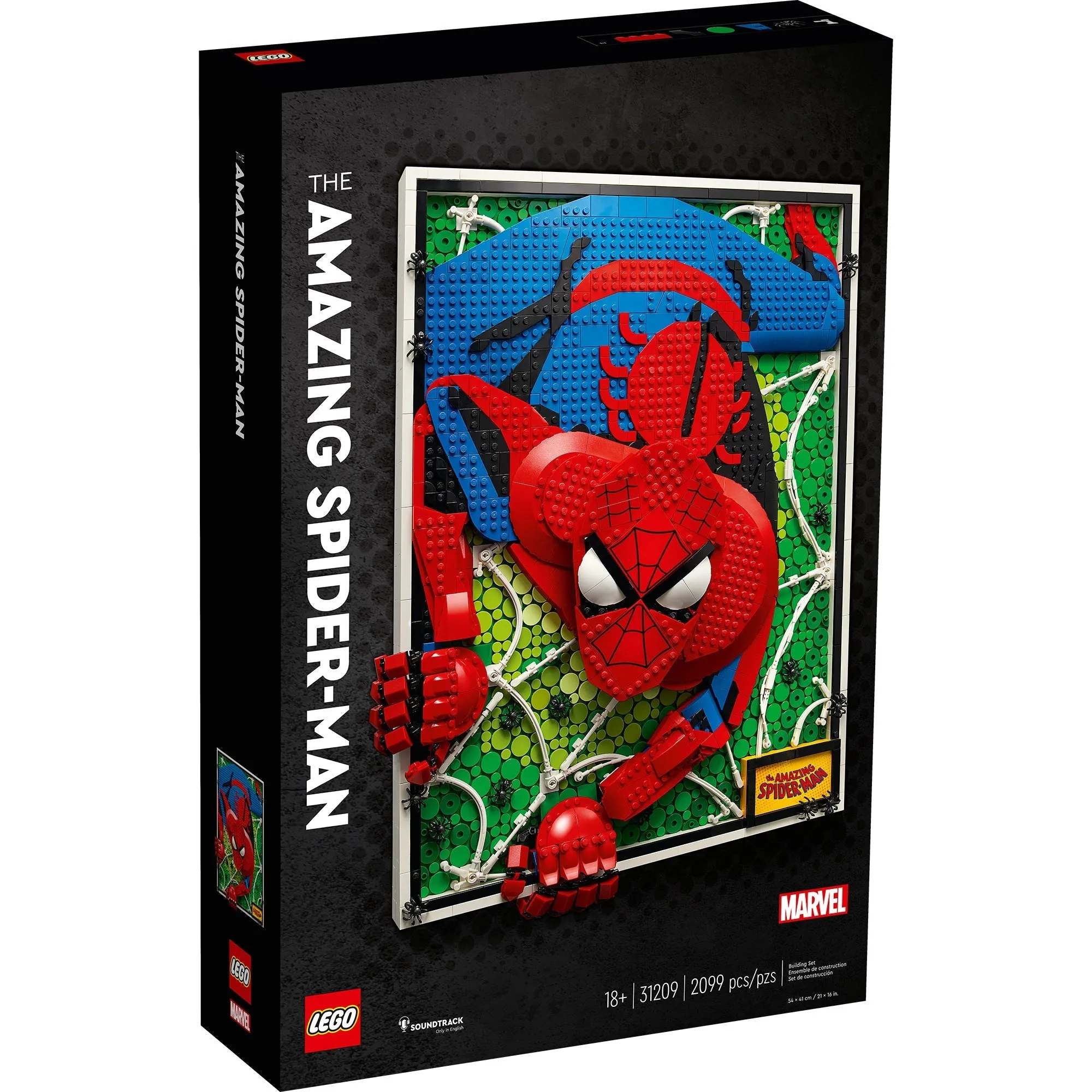 LEGO Marvel The Amazing Spider-Man, 31209, Ages 18 , 2099 Pieces