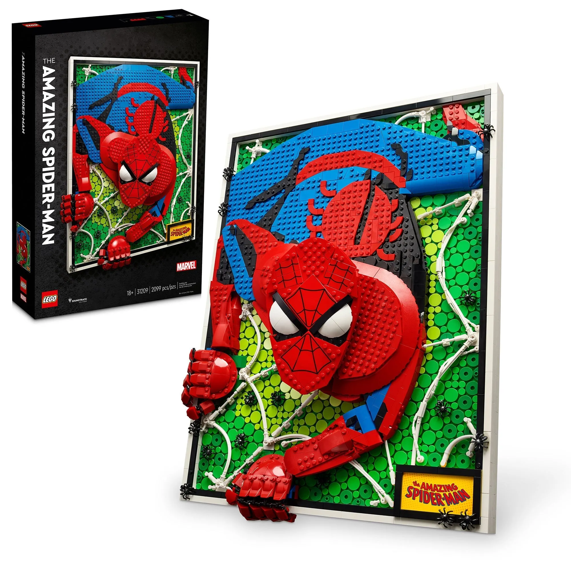 LEGO Marvel The Amazing Spider-Man, 31209, Ages 18 , 2099 Pieces
