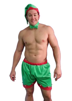 Man's Elf Costume, Sexy Holiday Wear for Men, Christmas Costume