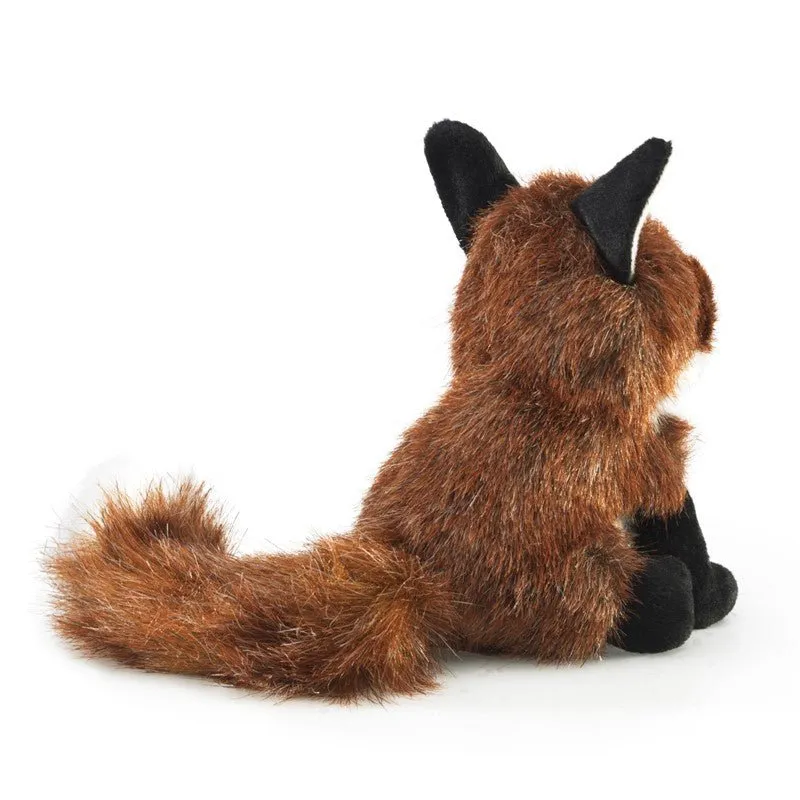 Mini Fox Stuffed Animal Finger Puppet