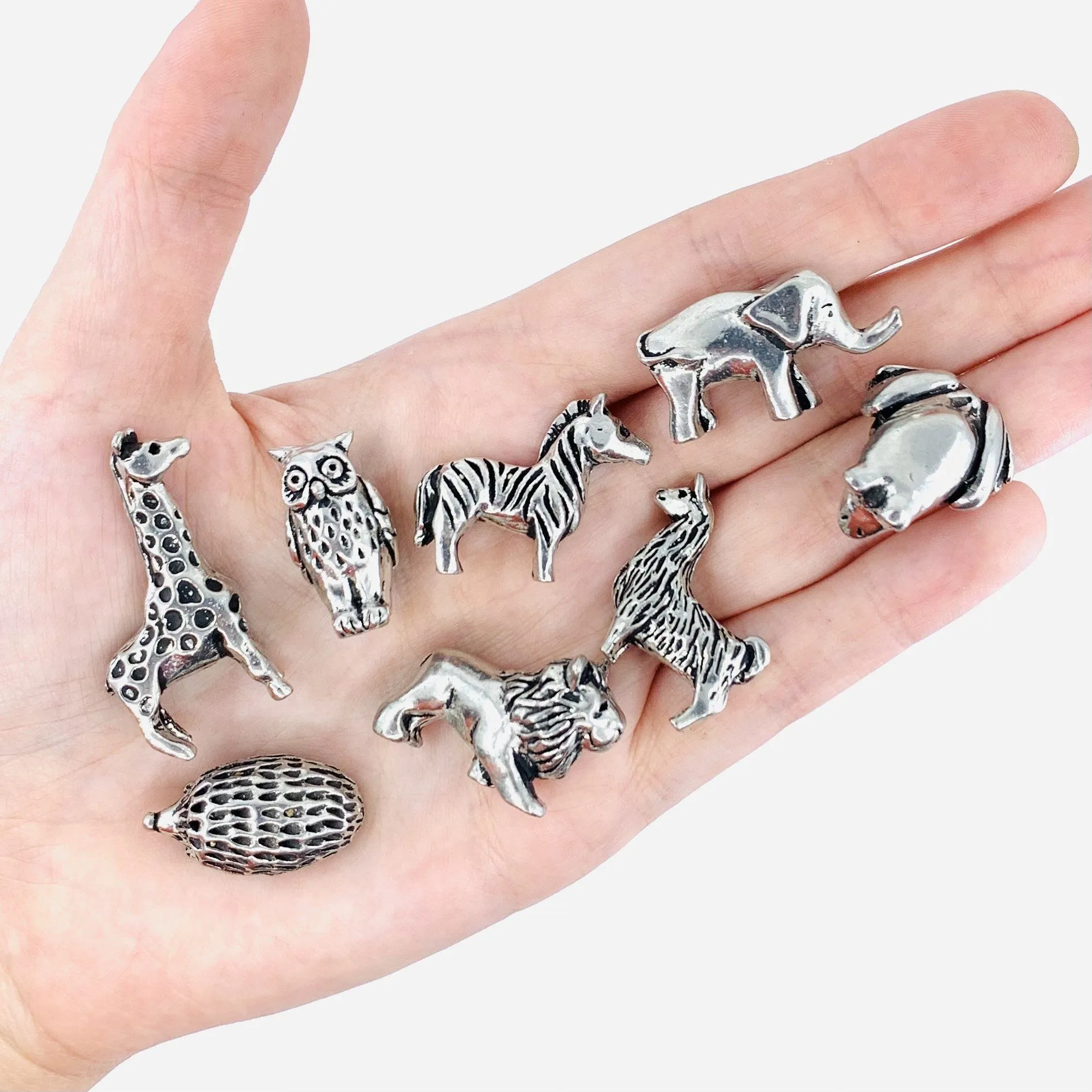 Miniature Pewter Figurine, Hedgehog