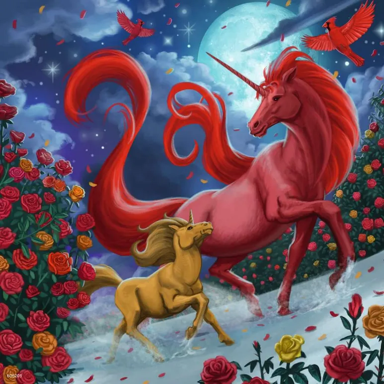 Mythical Majesty 3x49 pc Puzzle