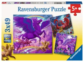 Mythical Majesty 3x49 pc Puzzle