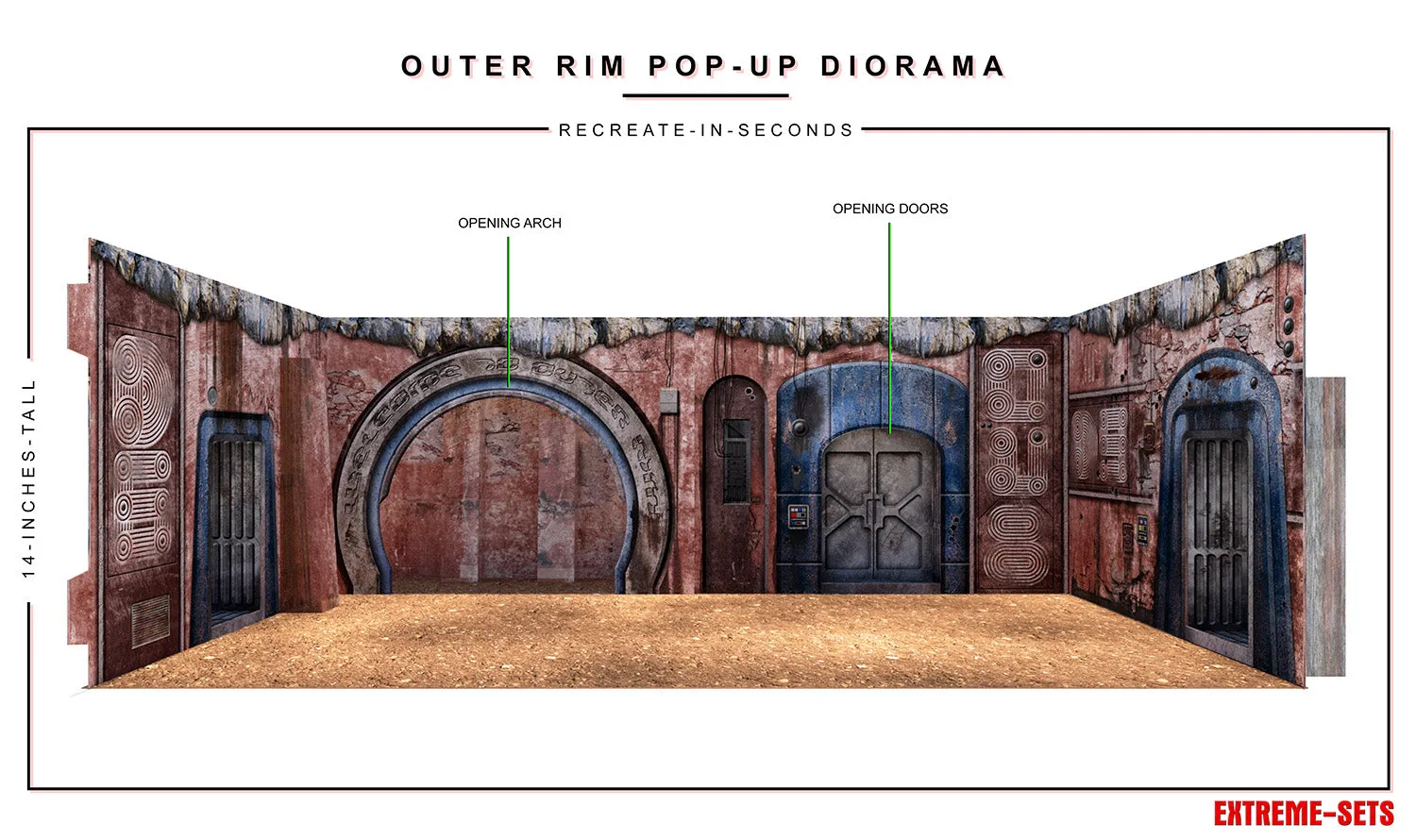 Outer Rim Pop-Up Diorama 1/12