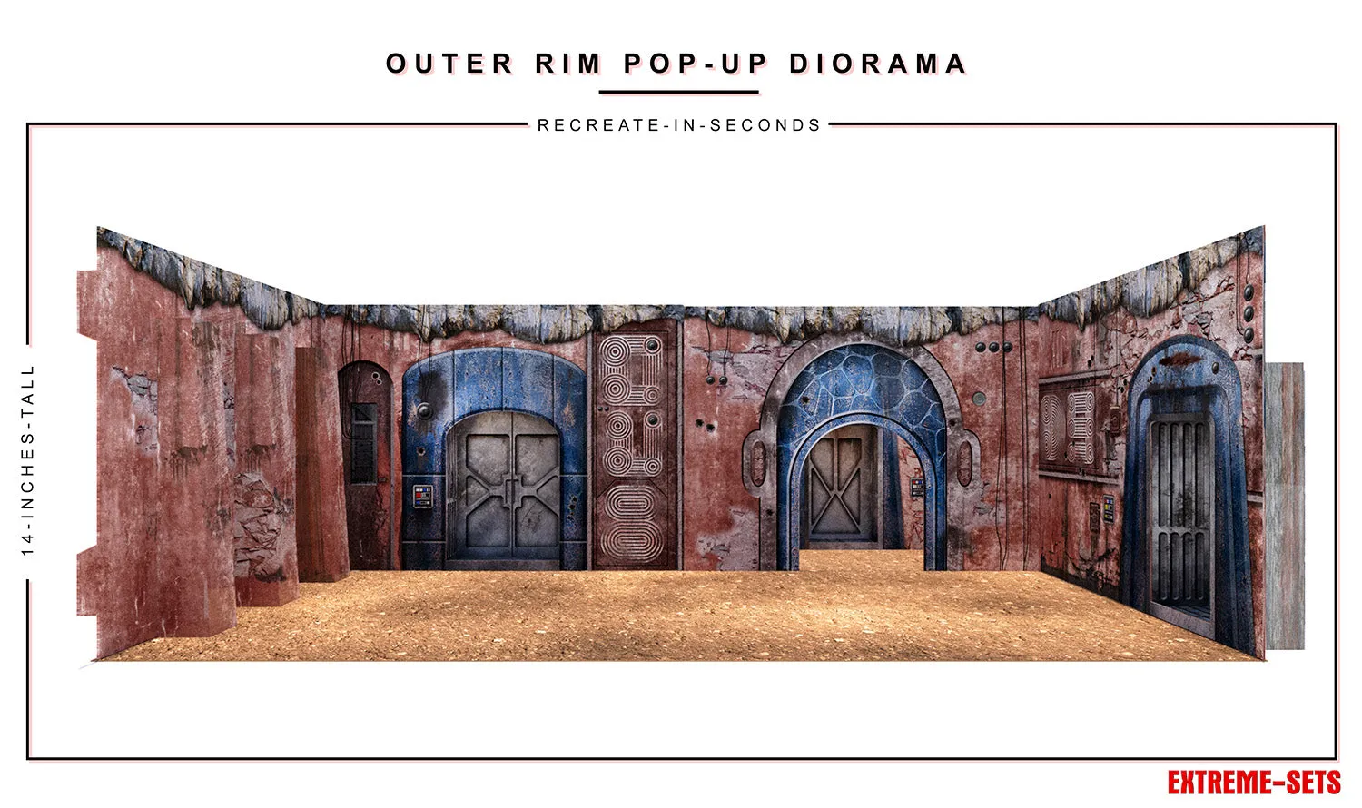 Outer Rim Pop-Up Diorama 1/18