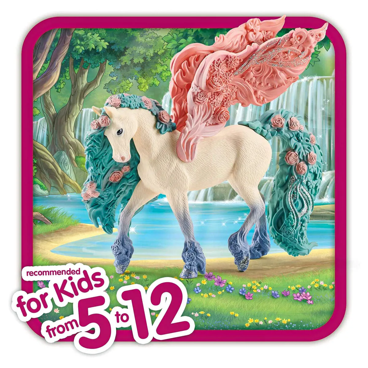 Schleich Bayala Blossom Pegasus Figure