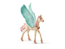 SCHLEICH - DECORATED UNICORN PEGASUS FOAL