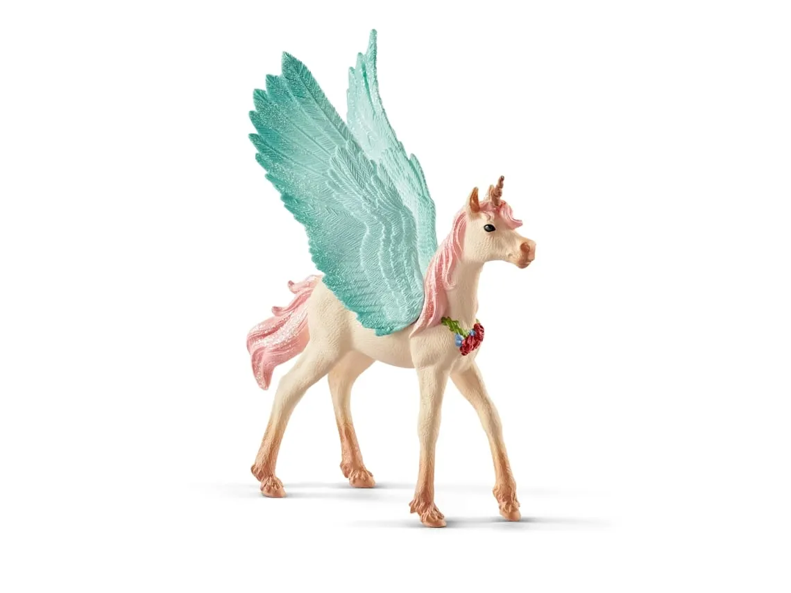 SCHLEICH - DECORATED UNICORN PEGASUS FOAL