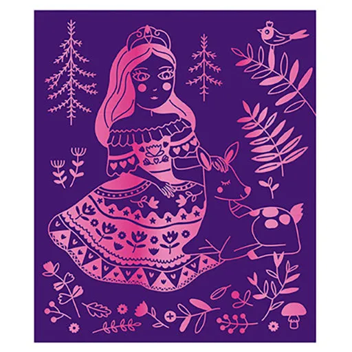 Scratch Art Princesses