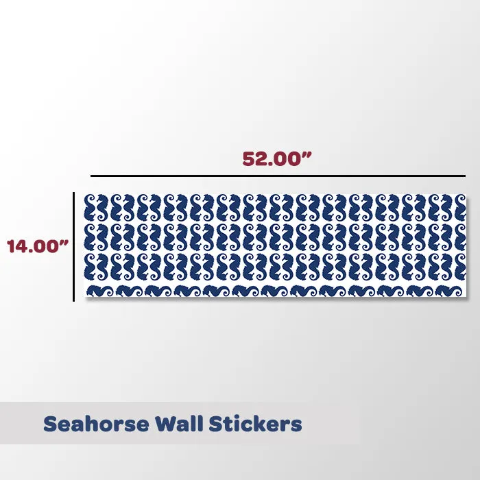 Seahorse Mini Wall Art Stickers