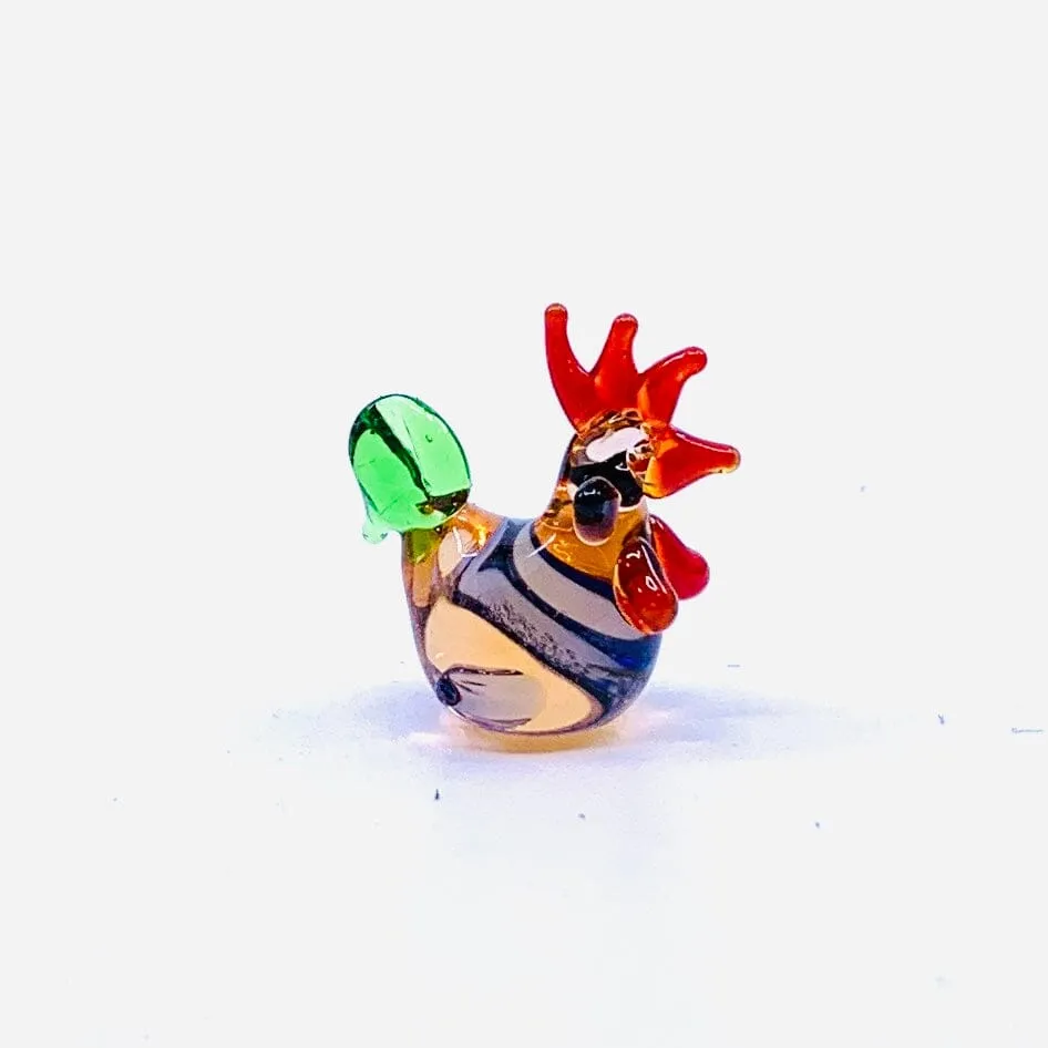 Tiny Glass Chicken 193