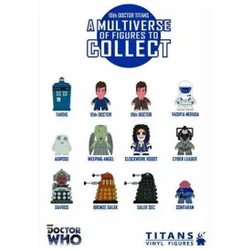 Titans Doctor Who Vinyl Figures Series 2 [The 10th Doctor Series] (1 Blind Box)